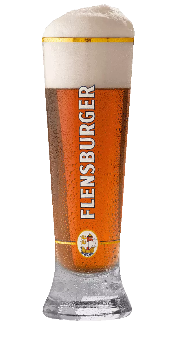 Das Flensburger Bierglas Tulpe.