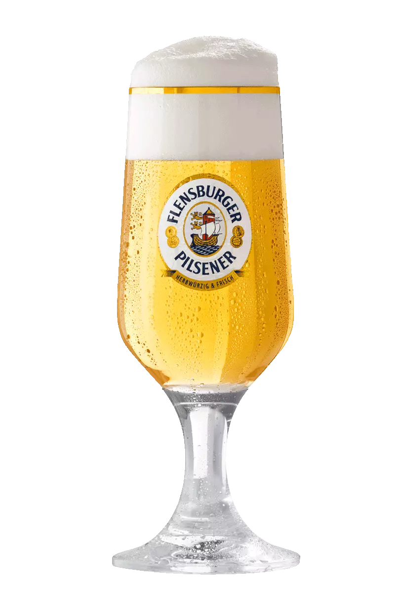Der Flensburger Pilspokal.